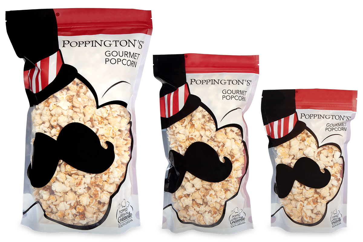 White Cheddar Cheese Flavor Poppington's Gourmet Popcorn