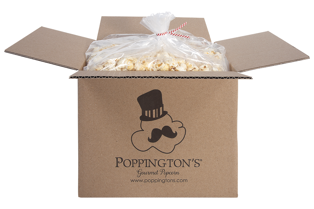 Sea Salt and Cracked Pepper Flavor- Poppington's Gourmet Popcorn