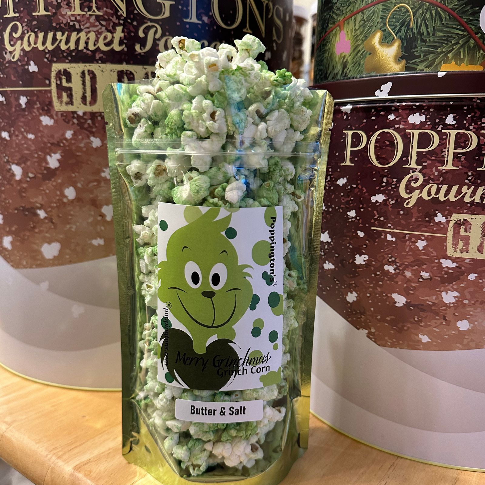 💚 Green Salt "Grinch Corn" for Christmas! 🎁