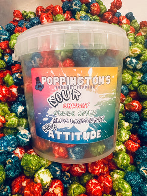 Sour Attitude Candy Popcorn