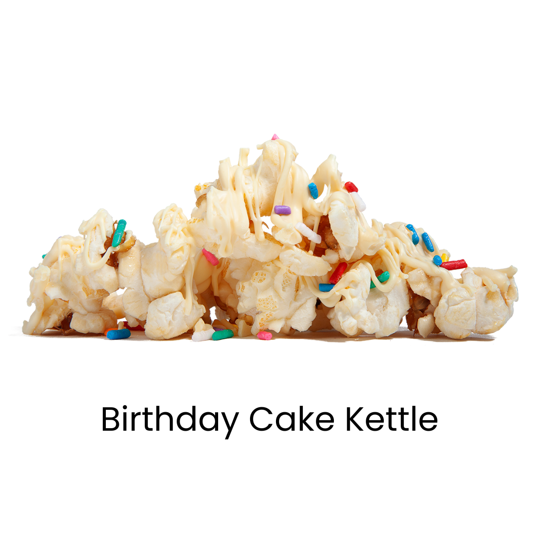Birthday Cake Kettle Corn