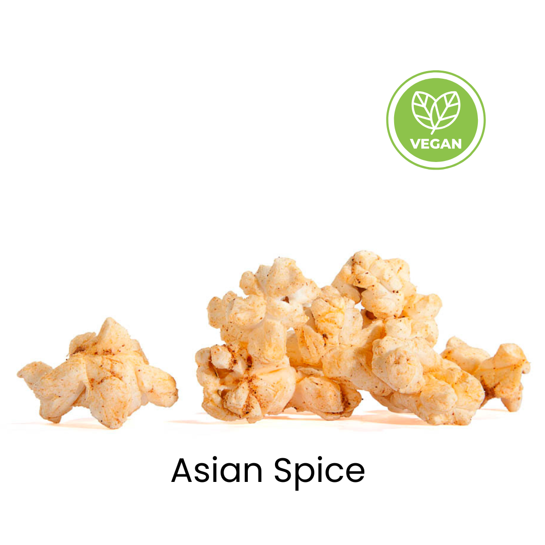 Asian Spice |  Gourmet Popcorn | Sriracha | Vegan | Nut Free | Dye Free