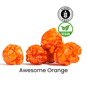 Awesome Orange | Candy Popcorn | Vegan | Dairy-Free | Gluten Free