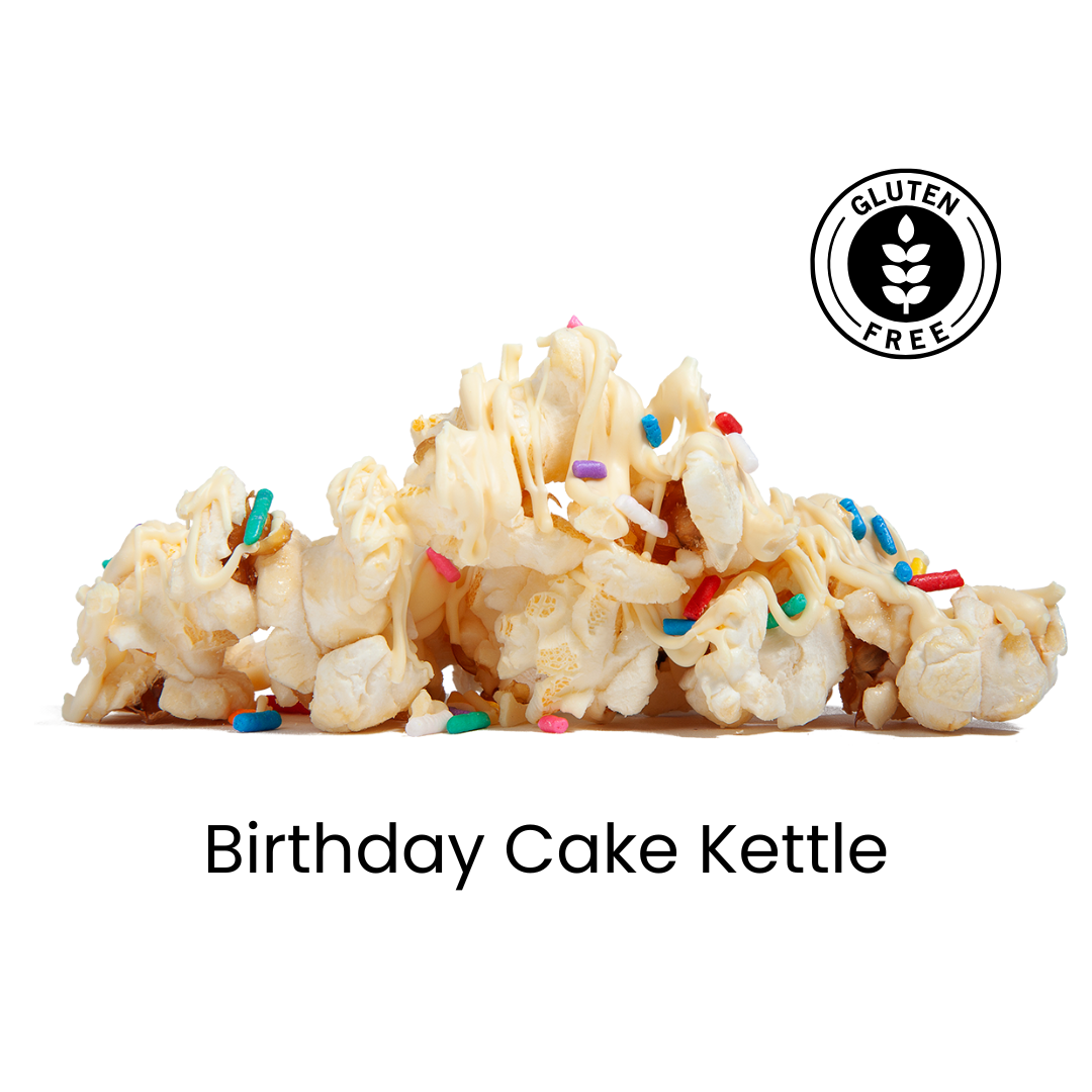 Birthday Cake Kettle Corn | Gluten Free