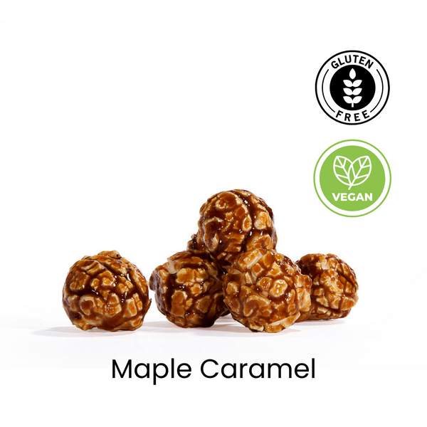 Maple Caramel | Gourmet Popcorn | Vegan | Gluten Free - Poppington's ...