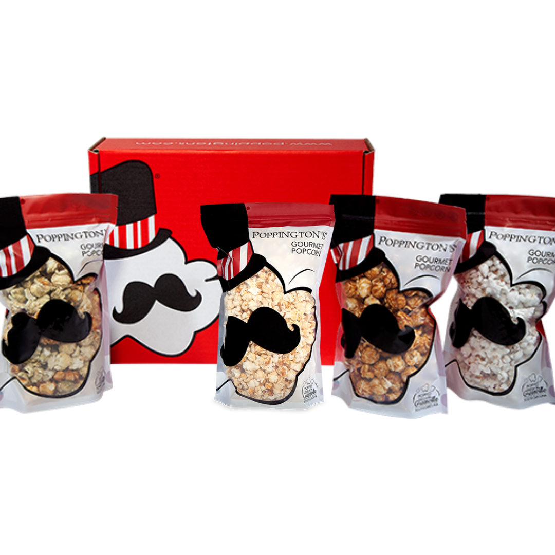 Poppington's Gourmet Popcorn | Monthly Subscription Box | Christmas Gift