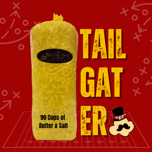 Butter & Salt Popcorn - Tailgater Size for a Crowd