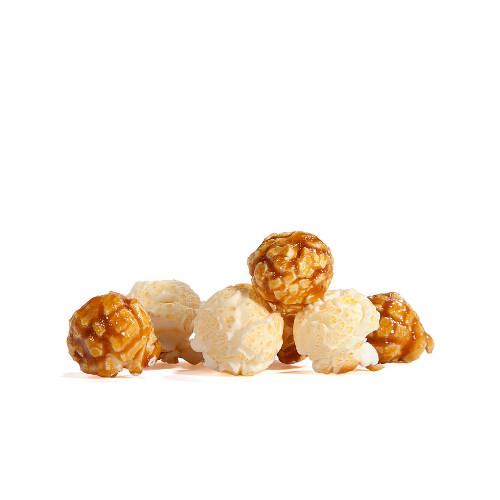 Poppington's Mix-Cheesy & Sweet Caramel Gourmet Popcorn - Poppington's Gourmet Popcorn