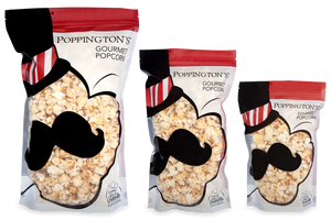Poppington's Mix-Cheesy & Sweet Caramel Gourmet Popcorn - Poppington's Gourmet Popcorn