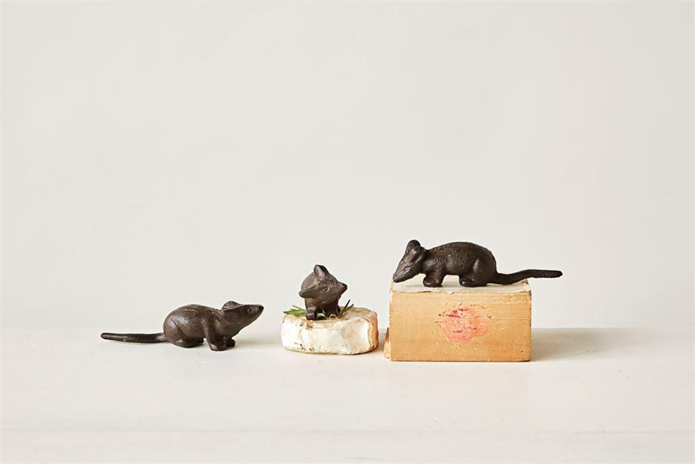 Cast Iron Greenville Mouse - Poppington's Gourmet Popcorn