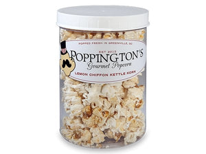 Lemon Chiffon Chocolate Kettle Korn by Poppington's Gourmet Popcorn 