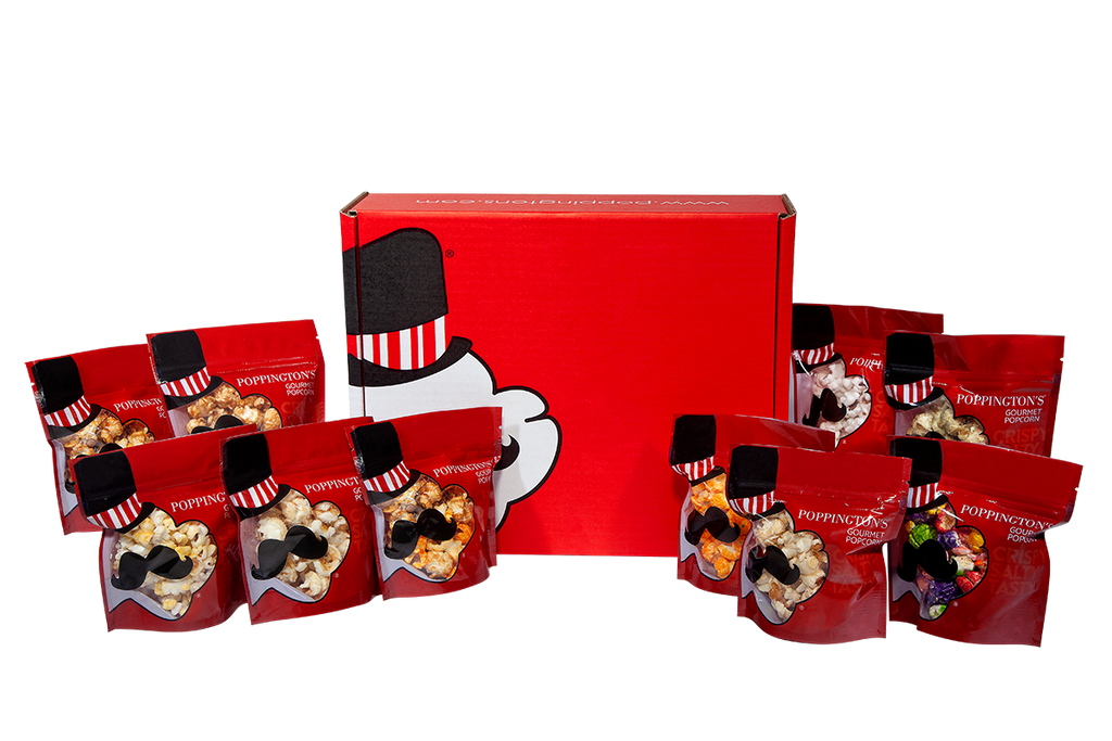 Valentine's Day Gourmet Popcorn And Candy Gift Box